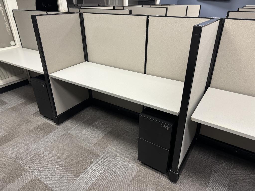Herman Miller A02 5x2 @ 53inch tall BBF Ped