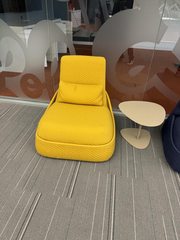 Coalessse Hosu Pandora Yellow Lounge Chair
