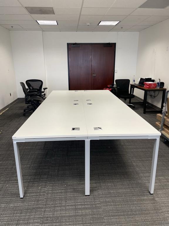 Simple System Desk 5' x 30" 4 Pack w/No Peds