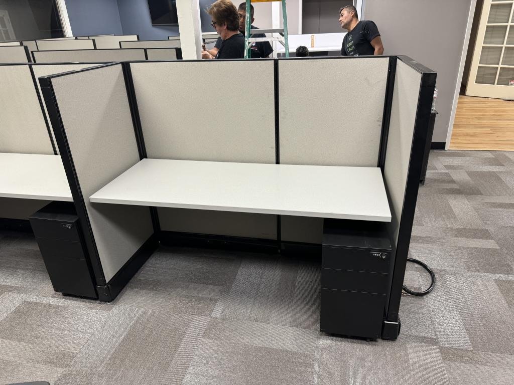 Herman Miller A02 5x2 @ 53inch tall BBF Ped