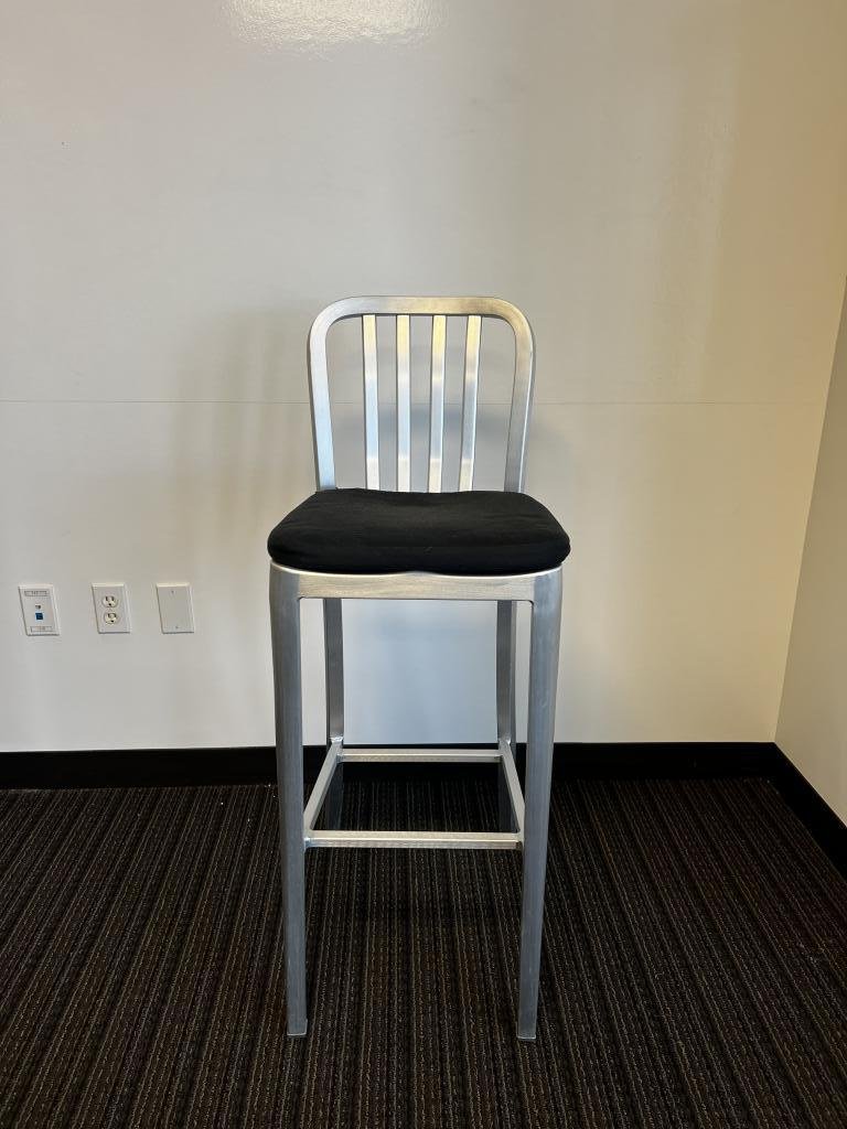 Crate & Barrel Metal Stool