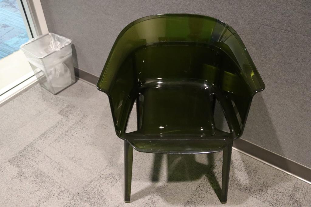Eames Styled Green Bucket Stackable Chairs