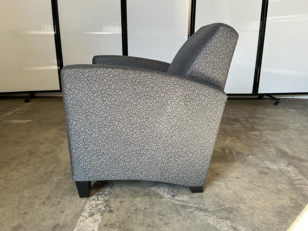 Highpoint Grey Lux Executive Lounge Chair