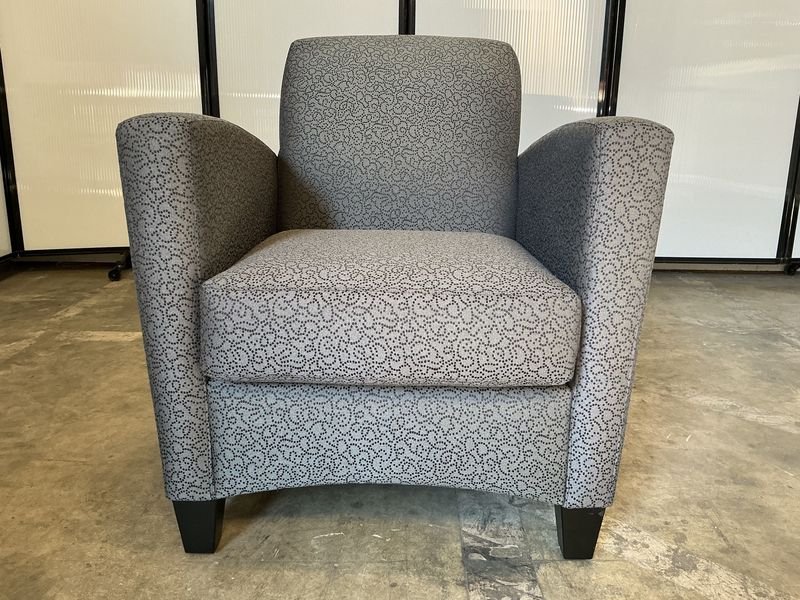 Highpoint Grey Lux Executive Lounge Chair