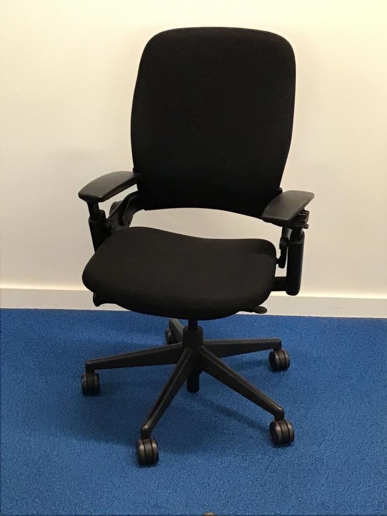 Steelcase Leap V2 Black Fully Loaded