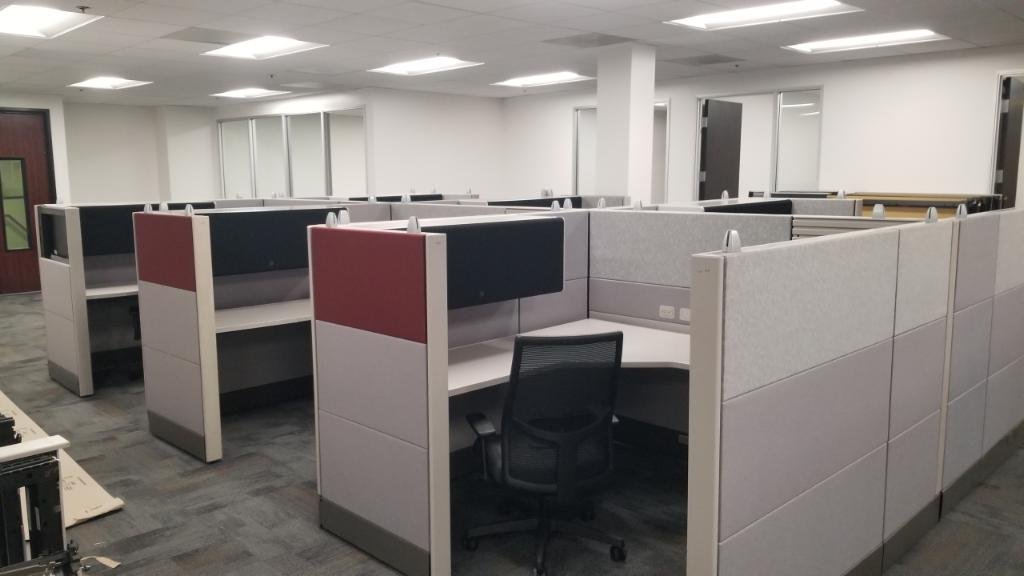 6'x6'x54" Ethospace Metal Grey Tile Neutrals