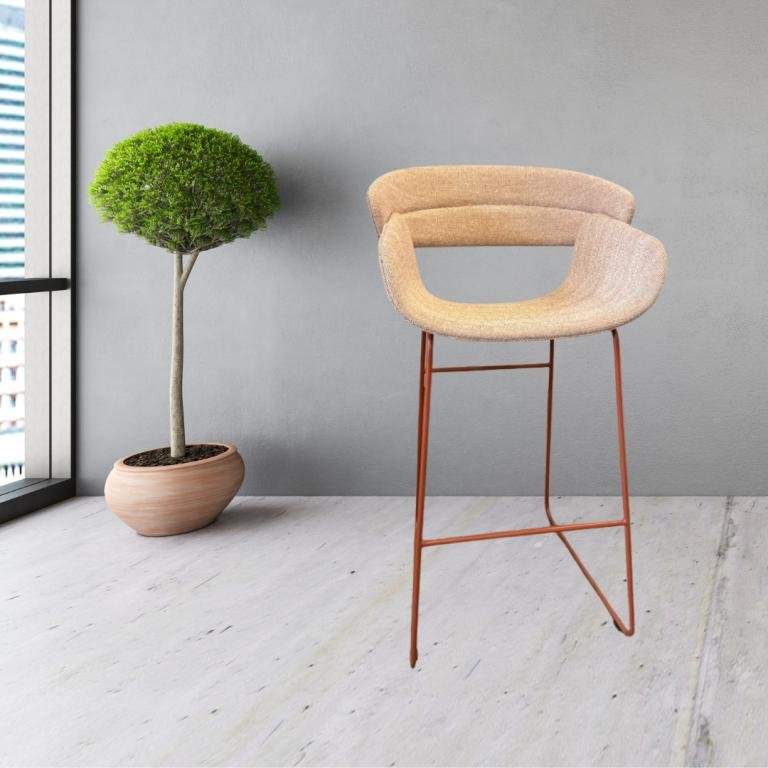 Blue Dot Racer sunburst seat and peach frame