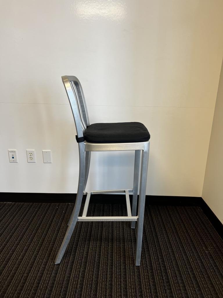 Crate & Barrel Metal Stool