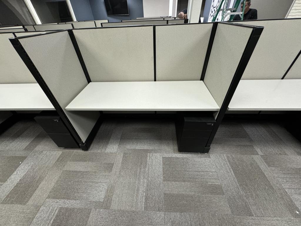 Herman Miller A02 5x2 @ 53inch tall BBF Ped