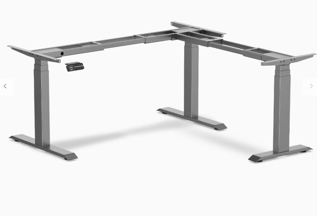 Friant Black Height Adjustable L Shape Base