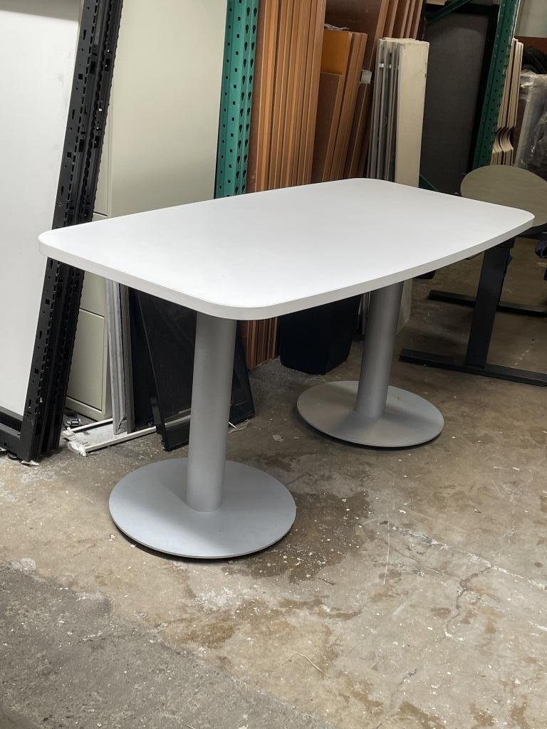 Allsteel 60'x30" Boat Shape Meeting Table