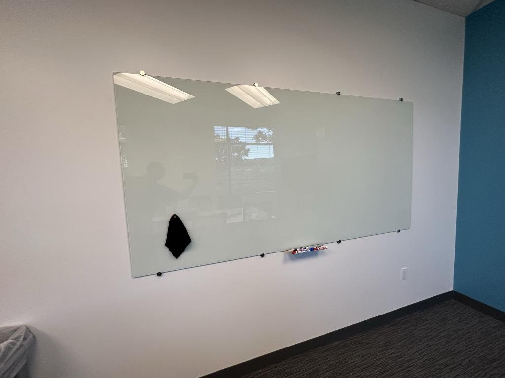 8ftx4ft or Quartet Glass Magnetic White Board