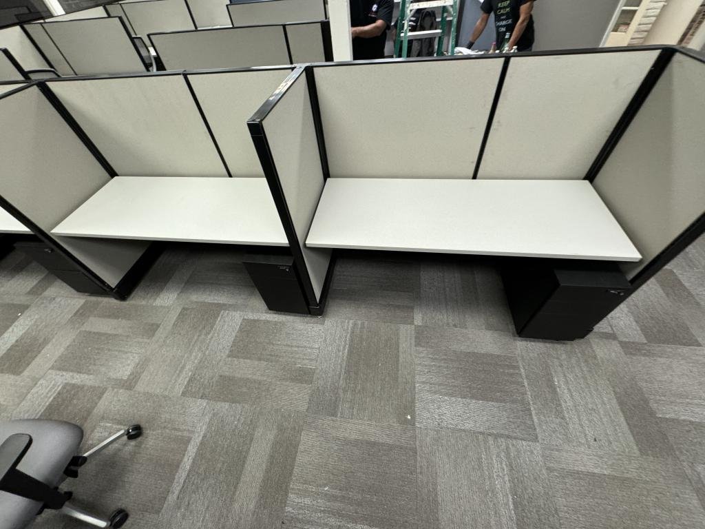 Herman Miller A02 5x2 @ 53inch tall BBF Ped
