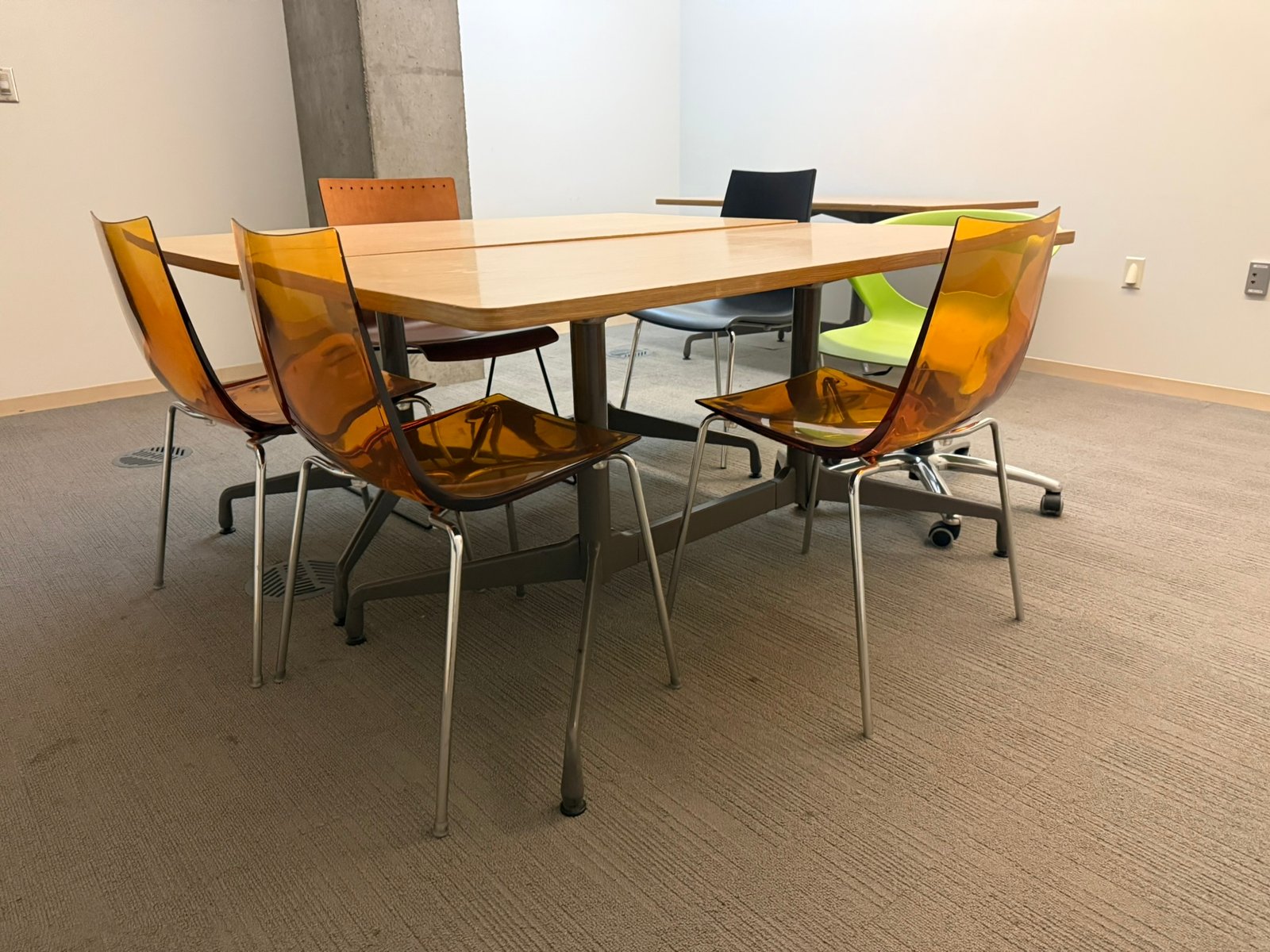 Herman Miller Eames Authentic Classic Base with 6' Conference Table (any top in stock)