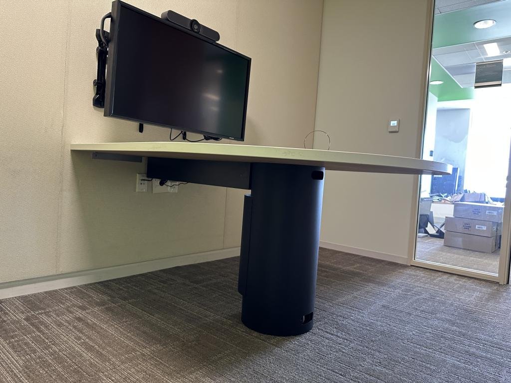 Steelcase 6ft Huddle Room Black and White
