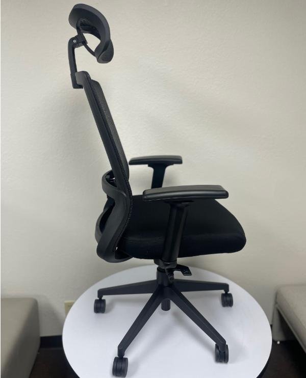 BOSS Mesh Chair W/Headrest & Memory Foam Seat