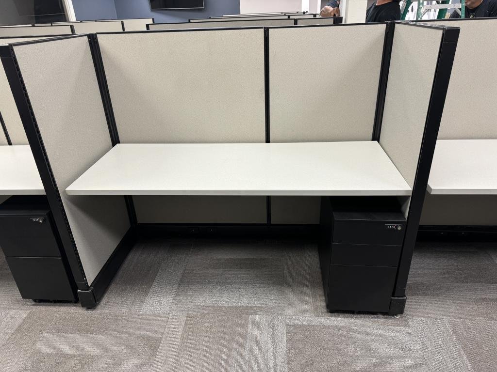 Herman Miller A02 5x2 @ 53inch tall BBF Ped