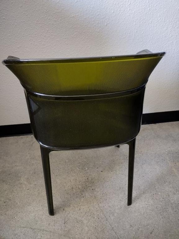 Eames Styled Green Bucket Stackable Chairs