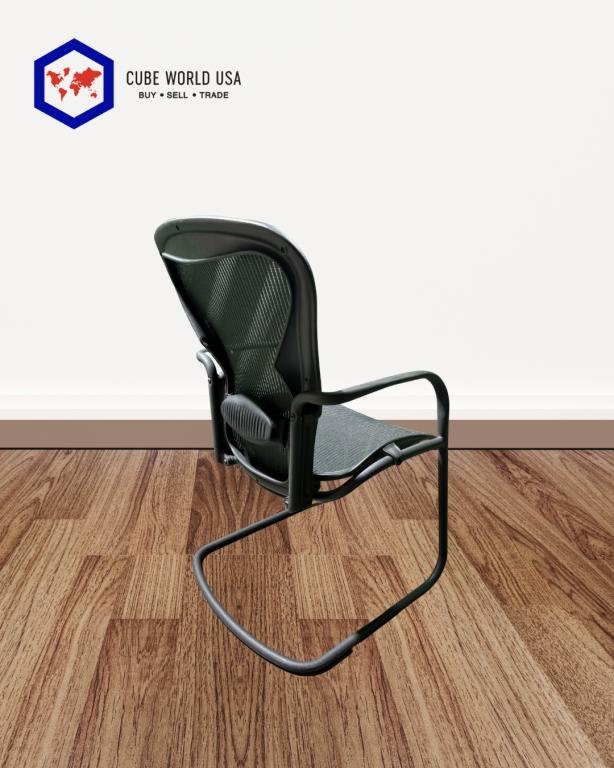 Herman Miller Aeron Guest Chair With Lumbar