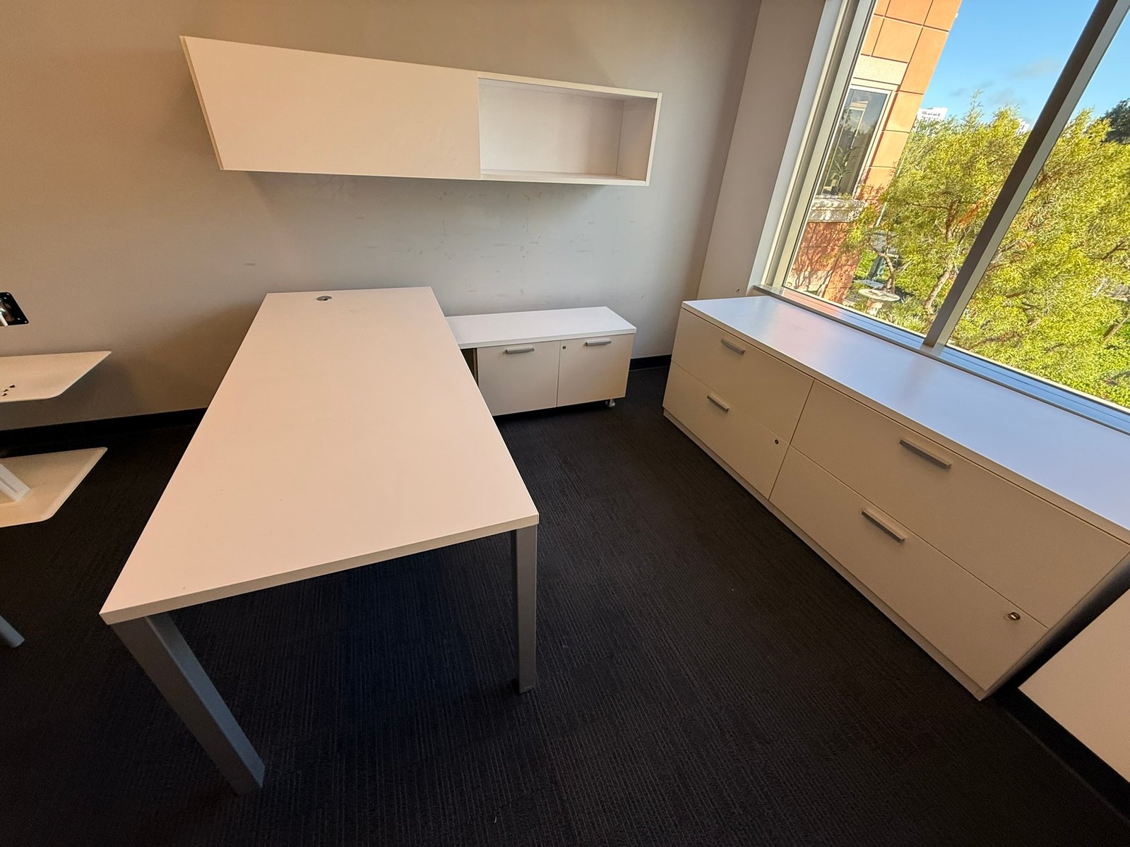 Steelcase Fully Loaded Executive Suite U Shape With Credenza