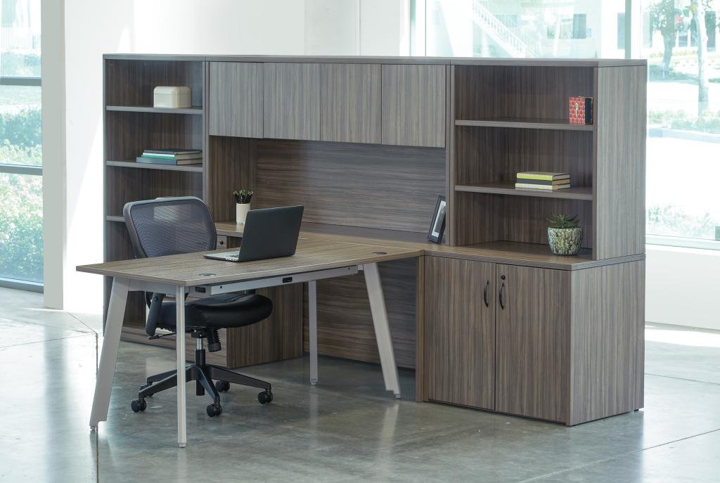 OFS Modern Desk Set 7 pieces & Finish options