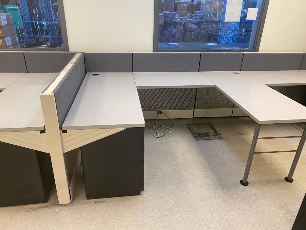 6x6 or 5x5 Ethospace cubicles custom 39/86in