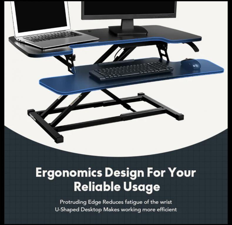 Flexi AlcoveRiser Standing Desk Converter