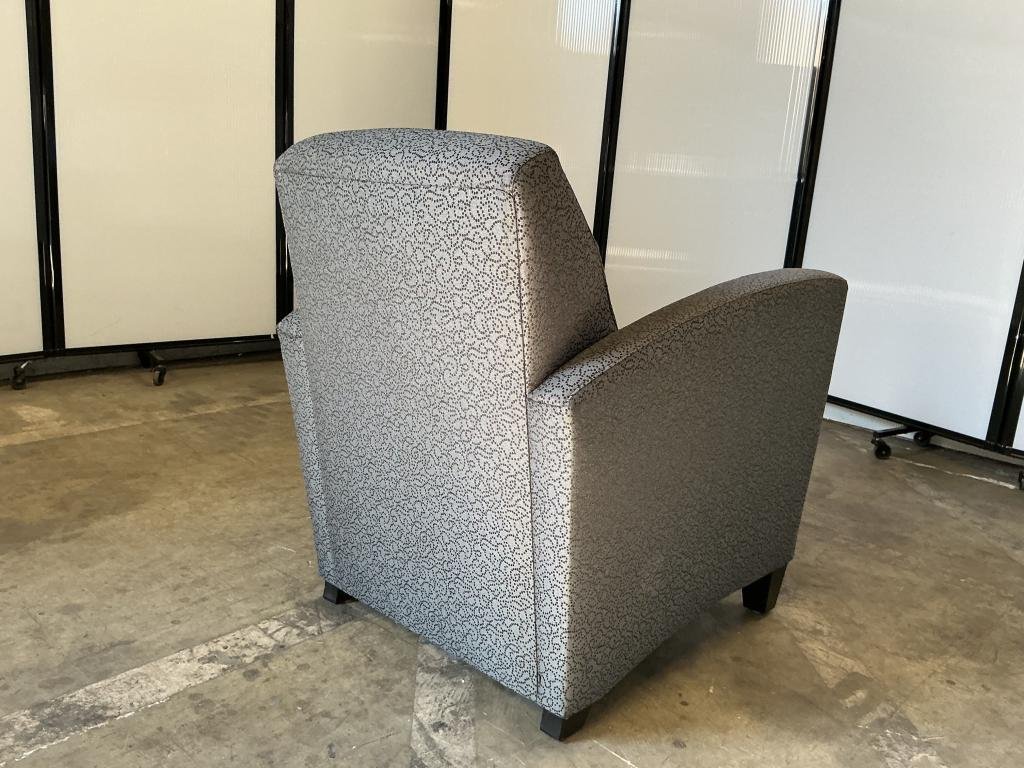 Highpoint Grey Lux Executive Lounge Chair