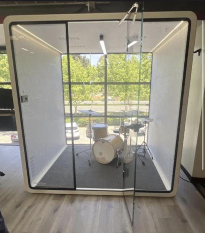 Flexi White Four Person Privacy Pod