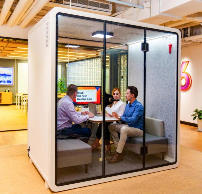Flexi Four Persons Privacy Pod