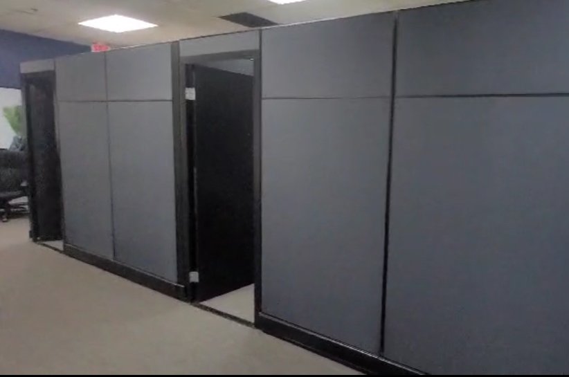 A02 10x8x85in Tall Private Offices Doors