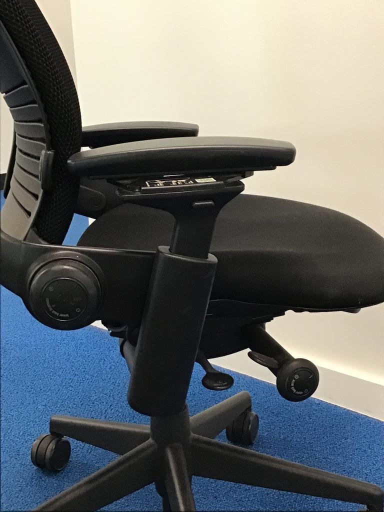 Steelcase Leap V2 Black Fully Loaded