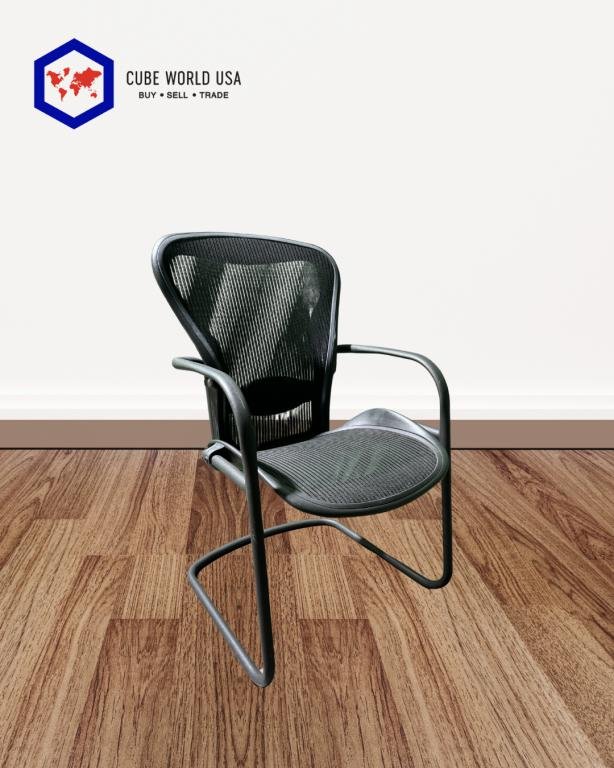 Herman Miller Aeron Guest Chair With Lumbar