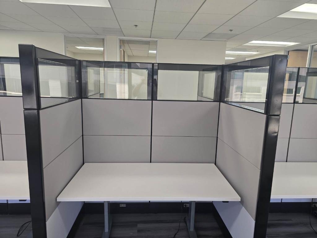 Herman Miller Ethospace Glass 5x3 @70in HAT table Any Size Available
