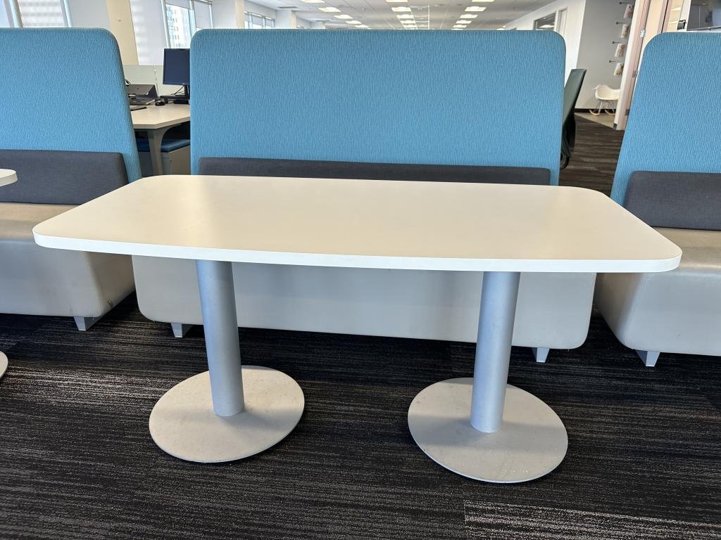 Allsteel 60'x30" Boat Shape Meeting Table