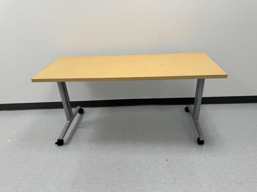 T Herman Miller Mobile Nesting Table 58x29