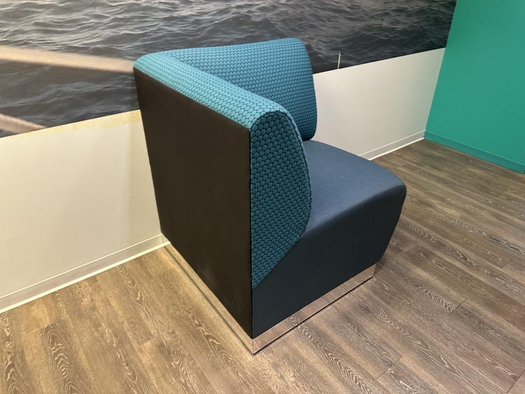 Teal & Blue 5 piece Gunlocke Modular Banquet