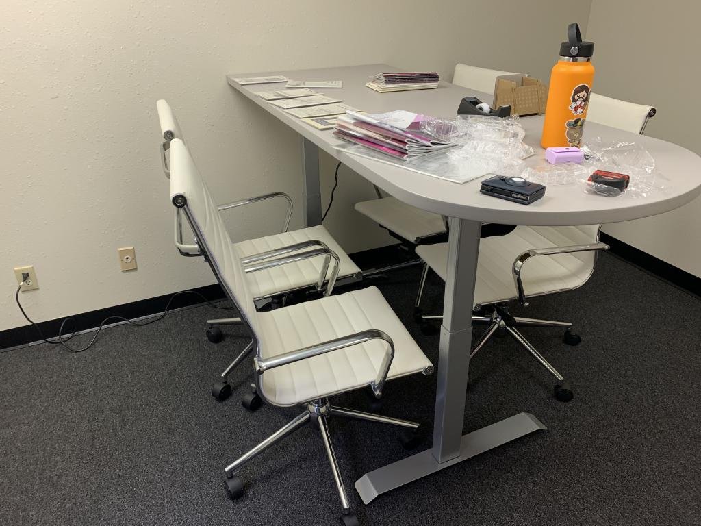HAT Electric 6x30 conference table