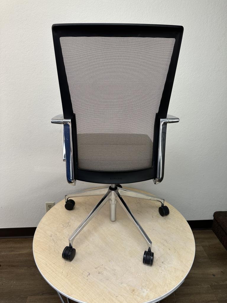 Genius by StlyleX ergonomic chrome base chair