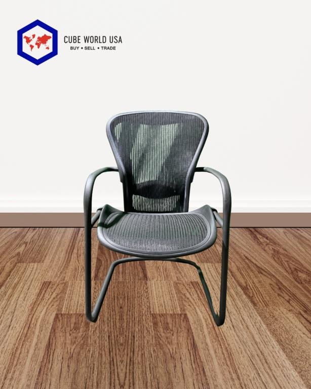 Herman Miller Aeron Guest Chair With Lumbar