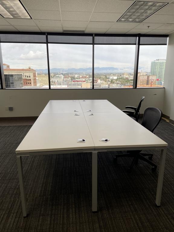 Simple System Desk 5' x 30" 4 Pack w/No Peds