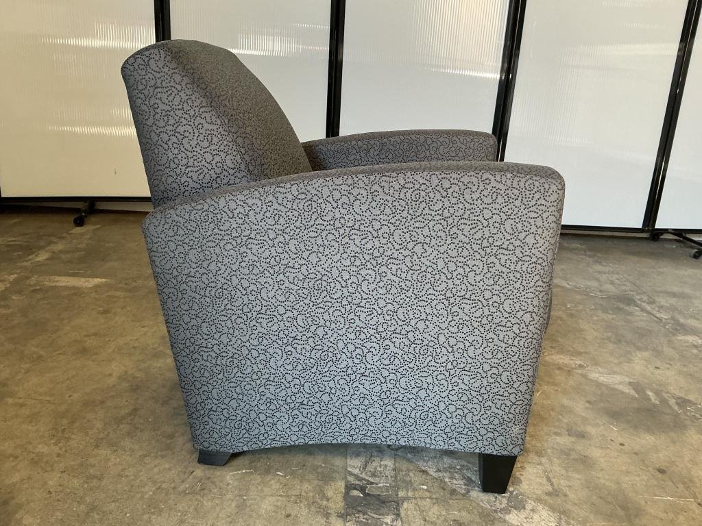 Highpoint Grey Lux Executive Lounge Chair