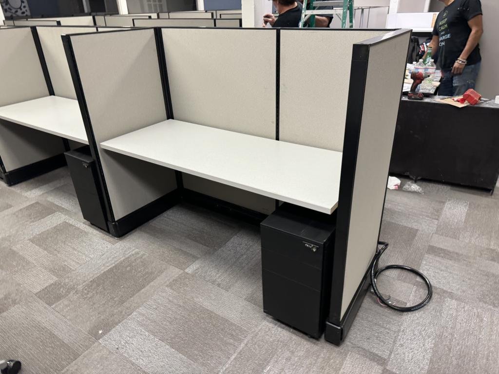 Herman Miller A02 5x2 @ 53inch tall BBF Ped