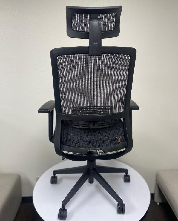 BOSS Mesh Chair W/Headrest & Memory Foam Seat