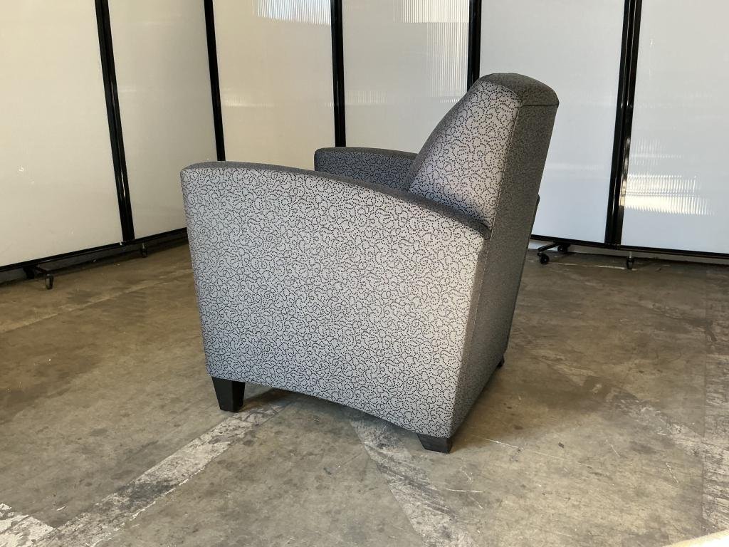 Highpoint Grey Lux Executive Lounge Chair