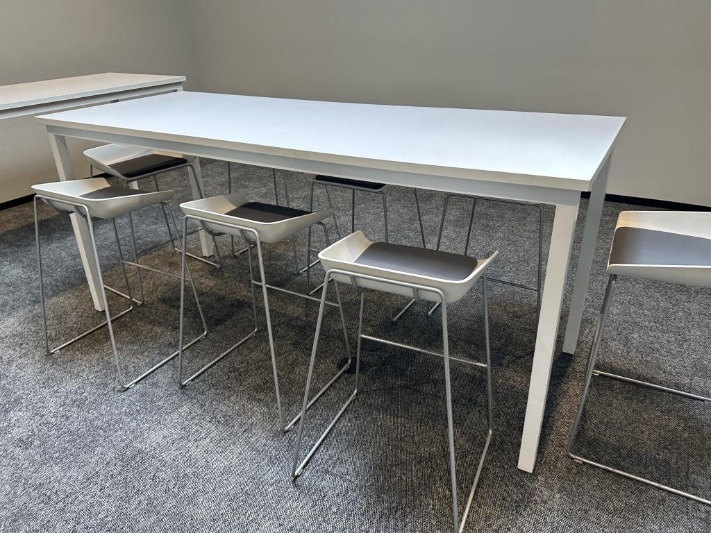 Steelcase Payback Bar Height Table 8x3x41