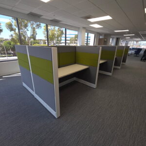 Herman Miller Ethospace Avocado & Grey ANY SIZE 5’x3’x54”