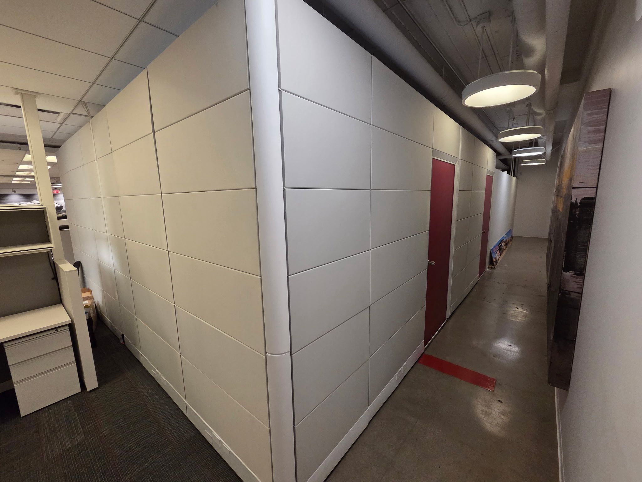 Ethospace Private Offices 94” tall in Any color fabric or door