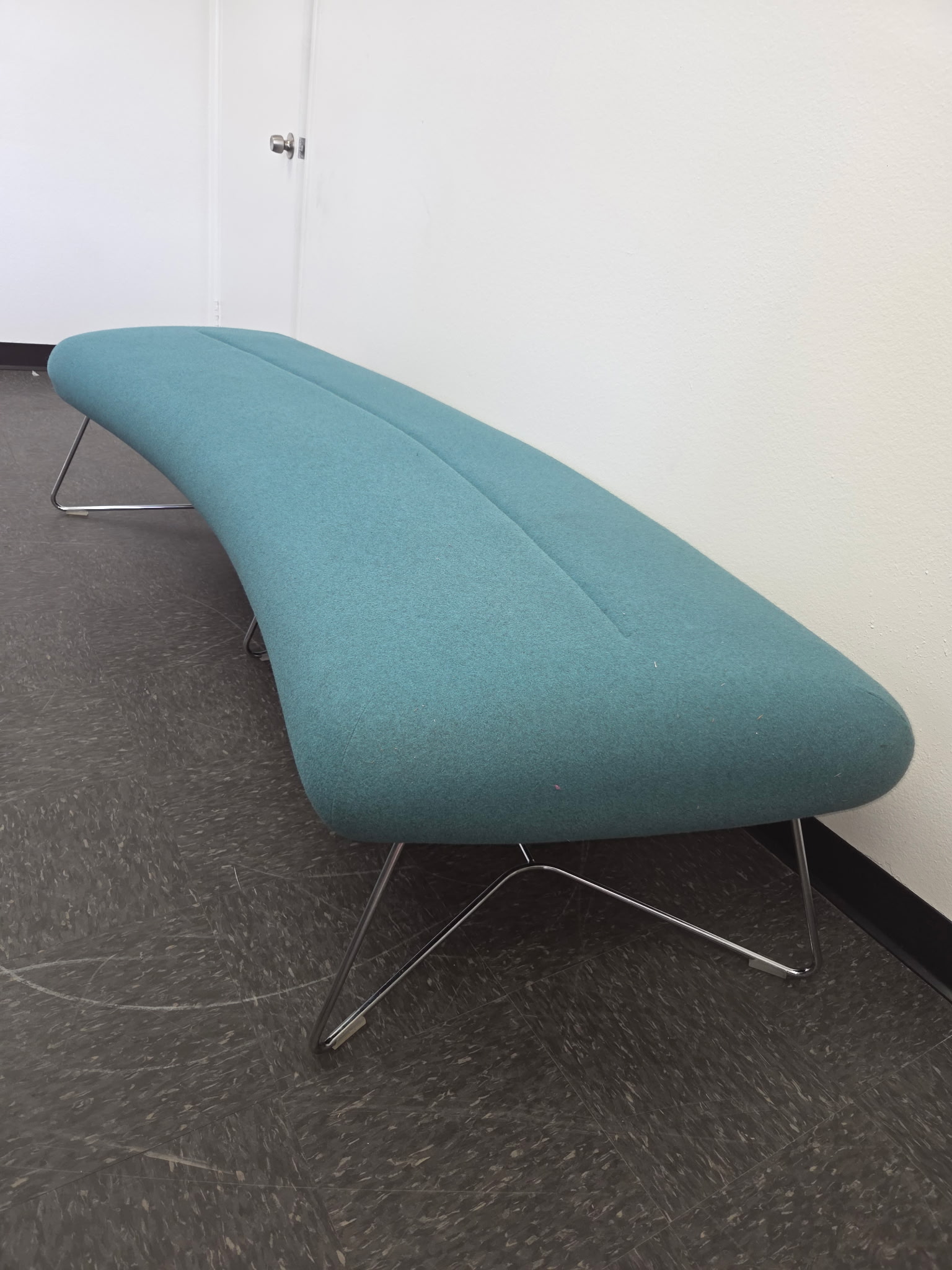 Allermuir Teal Ottoman Bench Lounge