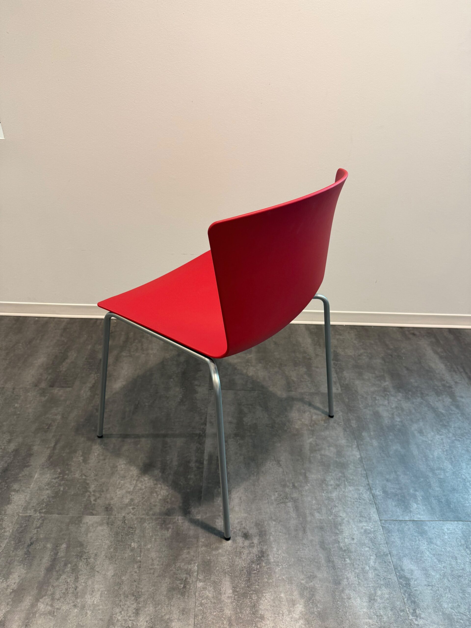 Leland Red Breakroom Chair